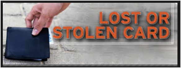 How do you report a lost or stolen SSI MasterCard?