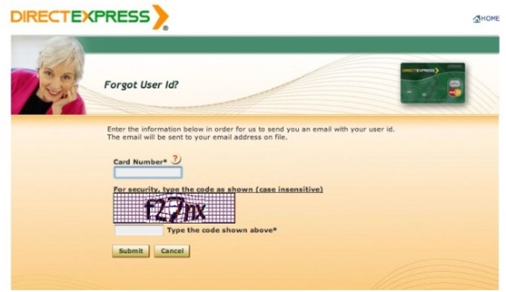USDirectExpress - Direct express login - forgot password